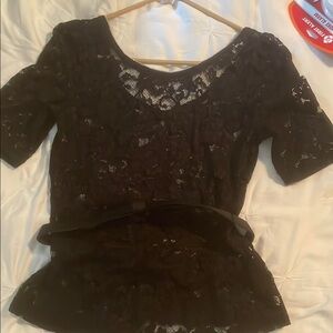 WHBM lace top